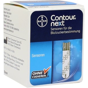 TIRAS REACTIVAS GLUCEMIA CONTOUR NEXT 25 UNIDADES