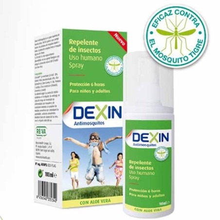 DEXIN EXTRA FUERTE SPRAY REPELENTE DE INSECTOS DE USO HUMANO 1 ENVASE 75 ML