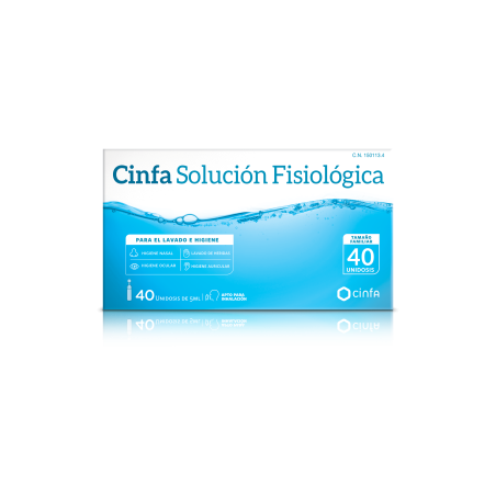 SV SOLUCION FISIOLOGICA  40 UNIDADES MONODOSIS 5 ML