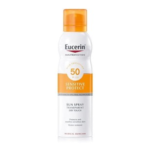 EUCERIN SUN PROTECTION 50 SPRAY TRANSPARENTE DRY TOUCH  1 ENVASE 200 ML