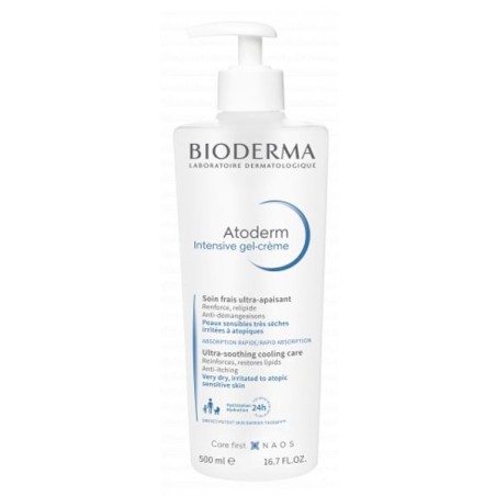 ATODERM INTENSIVE GEL-CREMA BIODERMA 1 ENVASE 500 ML