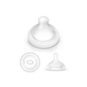 TETINA SILICONA FISIOLOGICA FLUJO M SUAVINEX 2 UNIDADES