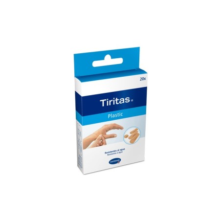 TIRITAS PLASTIC APOSITO ADHESIVO 20 UNIDADES SURTIDO 4 TAMAÑOS