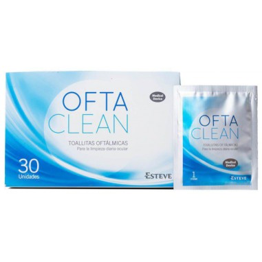 OFTACLEAN  30 TOALLITAS OFTALMICAS