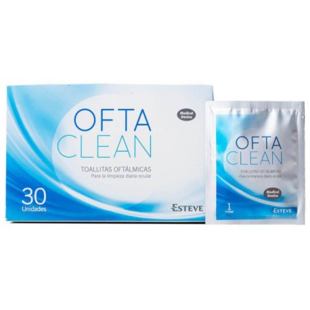 OFTACLEAN  30 TOALLITAS OFTALMICAS