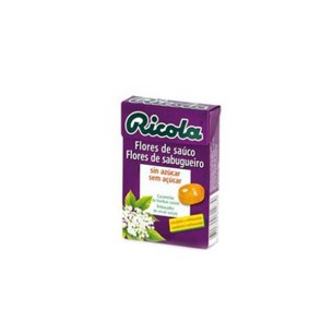 RICOLA CARAMELOS SIN AZUCAR  1 ENVASE 50 G SABOR FLOR DE SAUCO