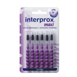 CEPILLO ESPACIO INTERPROXIMAL INTERPROX MAXI 6 UNIDADES