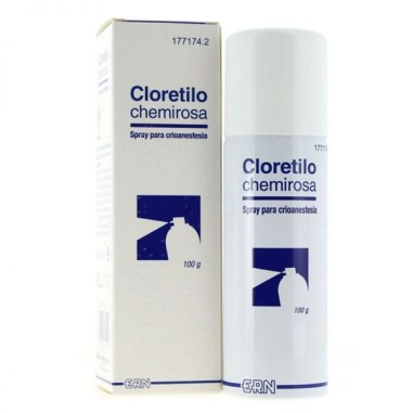 CLORETILO CHEMIROSA SPRAY PARA CRIOANESTESIA  1 ENVASE 100 G