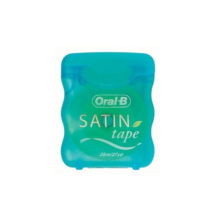SATIN TAPE FLUOR CINTA DENTAL 1 ENVASE 25 M SABOR MENTA