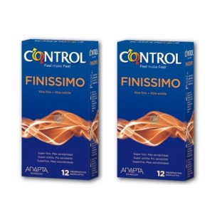 CONTROL FINISSIMO ORIGINAL PRESERVATIVOS 2 ENVASES 12 UNIDADES