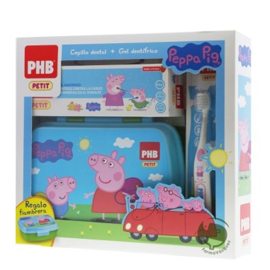 PACK PHB PETIT GEL DENTIFRICO INFANTIL + CEPILLO  CON REGALO PEPPA