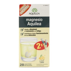 AQUILEA MAGNESIO  375 MG 28 COMPRIMIDOS EFERVESCENTES SABOR LIMON