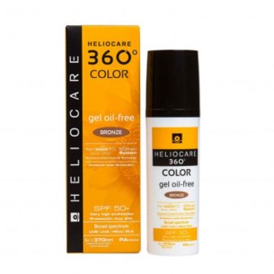 HELIOCARE 360º SPF 50+ COLOR GEL OIL-FREE PROTECTOR SOLAR 1 ENVASE 50 ML COLOR BRONZE