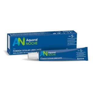 AQUORAL NOCHE POMADA OCULAR LUBRICANTE ESTERIL 1 TUBO 5 G