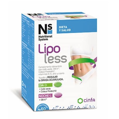 NS DIETCONTROL LIPOLESS  60 COMPRIMIDOS