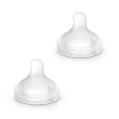 TETINA SILICONA FISIOLOGICA FLUJO L SUAVINEX 2 UNIDADES