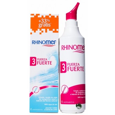 RHINOMER LIMPIEZA NASAL F-3  1 NEBULIZADOR 180 ML