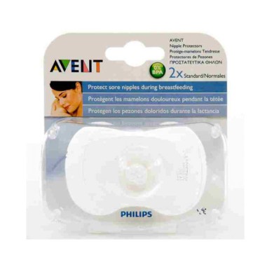 PROTECTOR DE PEZON AVENT PHILIPS ESTANDARD 2 UNIDADES