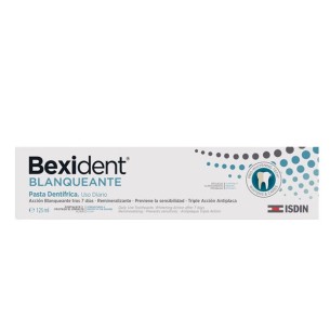 ISDIN BEXIDENT BLANQUEANTE PASTA DENTIFRICA  1 TUBO 125 ML
