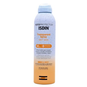 ISDIN FOTOPROTECTOR TRANSPARENT SPRAY WET SKIN SPF 50  1 ENVASE 250 ML