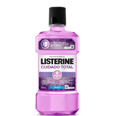 LISTERINE CUIDADO TOTAL  1 BOTELLA 500 ML