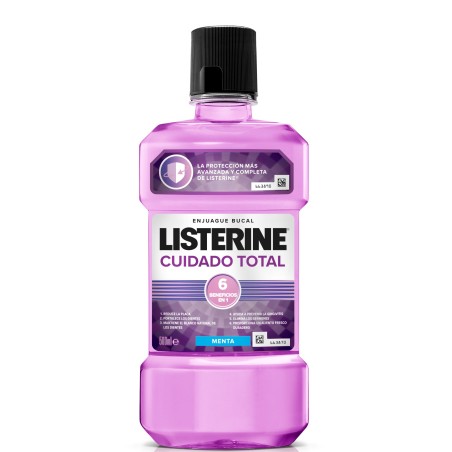 LISTERINE CUIDADO TOTAL  1 BOTELLA 500 ML