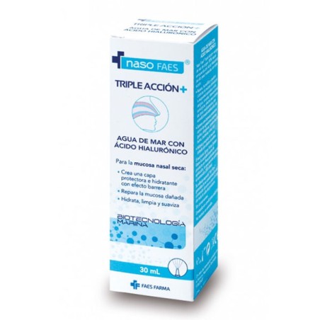 NASO FAES TRIPLE ACCION+ LIMPIEZA NASAL  1 ENVASE 30 ML