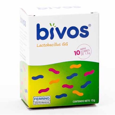 BIVOS LACTOBACILLUS RHAMNOSUS GG  10 MINISOBRES 1,5 G