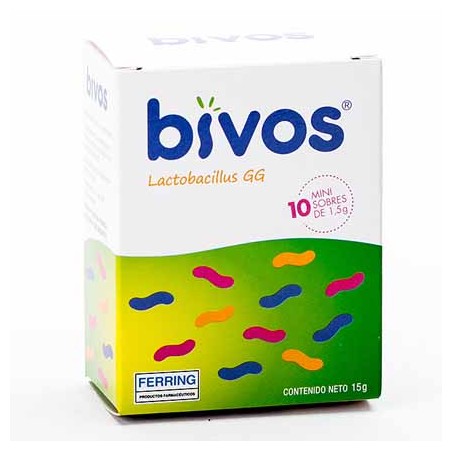 BIVOS LACTOBACILLUS RHAMNOSUS GG  10 MINISOBRES 1,5 G