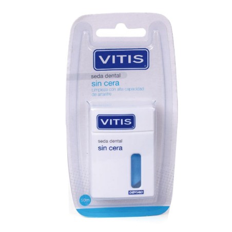 VITIS SEDA DENTAL SIN CERA  50 M