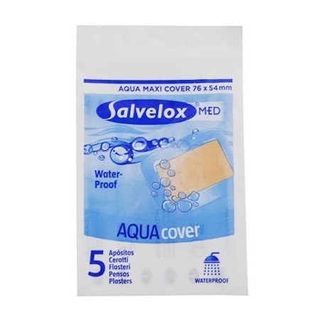 APOSITO ESTERIL SALVELOX MED MAXI COVER 5 APOSITOS 76 MM X 54 MM