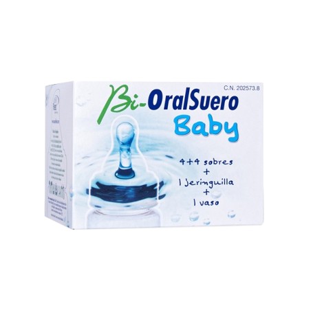 BI-ORALSUERO BABY  4 SOBRES 5,4 G + 4 SOBRES 1,9 G