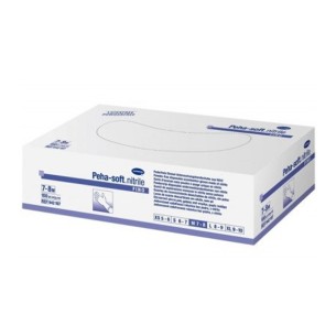 GUANTES DE NITRILO DESECHABLES PEHA-SOFT NITRILE 100 UNIDADES TALLA GRANDE