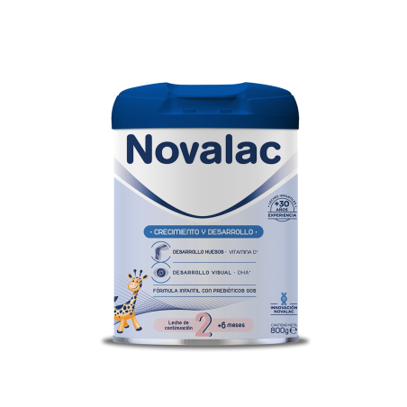 NOVALAC 2  1 ENVASE 800 G
