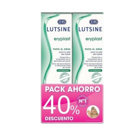 LUTSINE ERYPLAST PASTA AL AGUA  2 TUBOS 125 G DUPLO