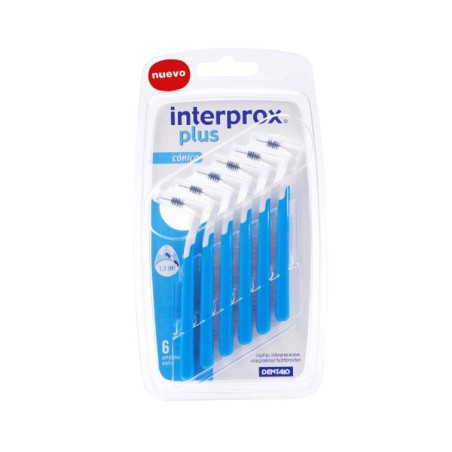CEPILLO ESPACIO INTERPROXIMAL INTERPROX PLUS CONICO 6 UNIDADES