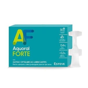 AQUORAL FORTE GOTAS OFTALMICAS LUBRICANTES ESTERILES 30 MONODOSIS 0,5 ML