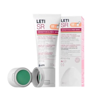 LETISR CREMA ANTI-ROJECES CON COLOR + CORRECTOR  1 ENVASE 40 ML + 1 ENVASE 2 G