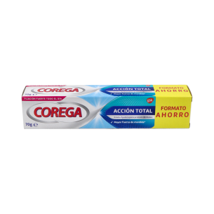 COREGA ACCION TOTAL CREMA FIJADORA ADHESIVO PROTESIS DENTAL 1 ENVASE 70 G