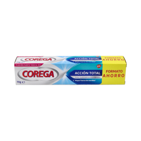 COREGA ACCION TOTAL CREMA FIJADORA ADHESIVO PROTESIS DENTAL 1 ENVASE 70 G