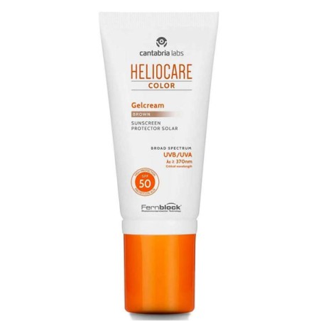 HELIOCARE COLOR GELCREMA SPF 50 PROTECTOR SOLAR  1 ENVASE 50 ML COLOR BROWN