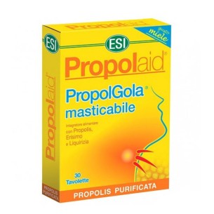 PROPOLAID PROPOLGOLA MASTICABLE ESI 30 TABLETAS SABOR MIEL