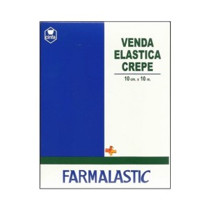 VENDA ELASTICA CREPE FARMALASTIC 1 UNIDAD 10 M X 10 CM