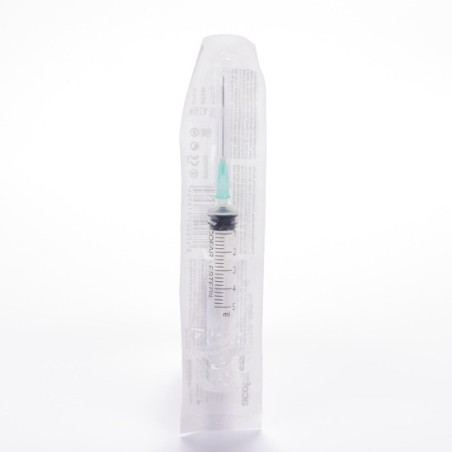 JERINGA DE INSULINA CON AGUJA 100 UI ACOFAR 1 UNIDAD 1 ML A:16 MM X 0,5 MM