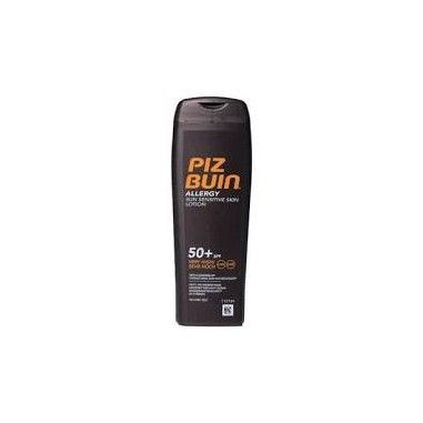 PIZ BUIN ALLERGY LOCION PIEL SENSIBLE AL SOL SPF 50+ PROTECCION MUY ALTA 1 ENVASE 200 ML