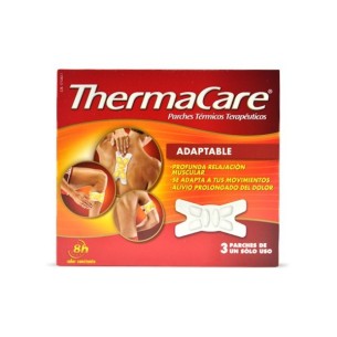 THERMACARE ADAPTABLE PARCHES TERMICOS  3 PARCHES