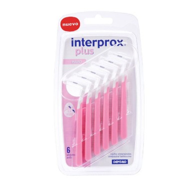 CEPILLO INTERPROXIMAL INTERPROX NANO 6 CEPILLOS