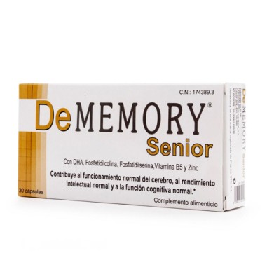 DEMEMORY SENIOR  30 CAPSULAS