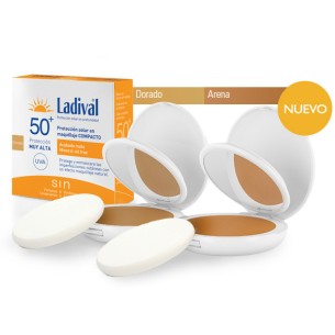 LAVIDAL MAQUILLAJE COMPACTO FPS 50+  1 ENVASE 10 G COLOR ARENA