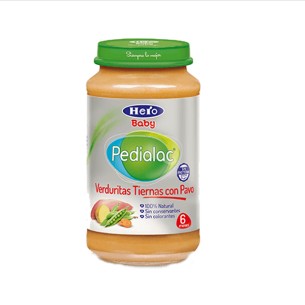 HERO BABY VERDURITAS CON DELICIAS DE PAVO  1 TARRO 235 G